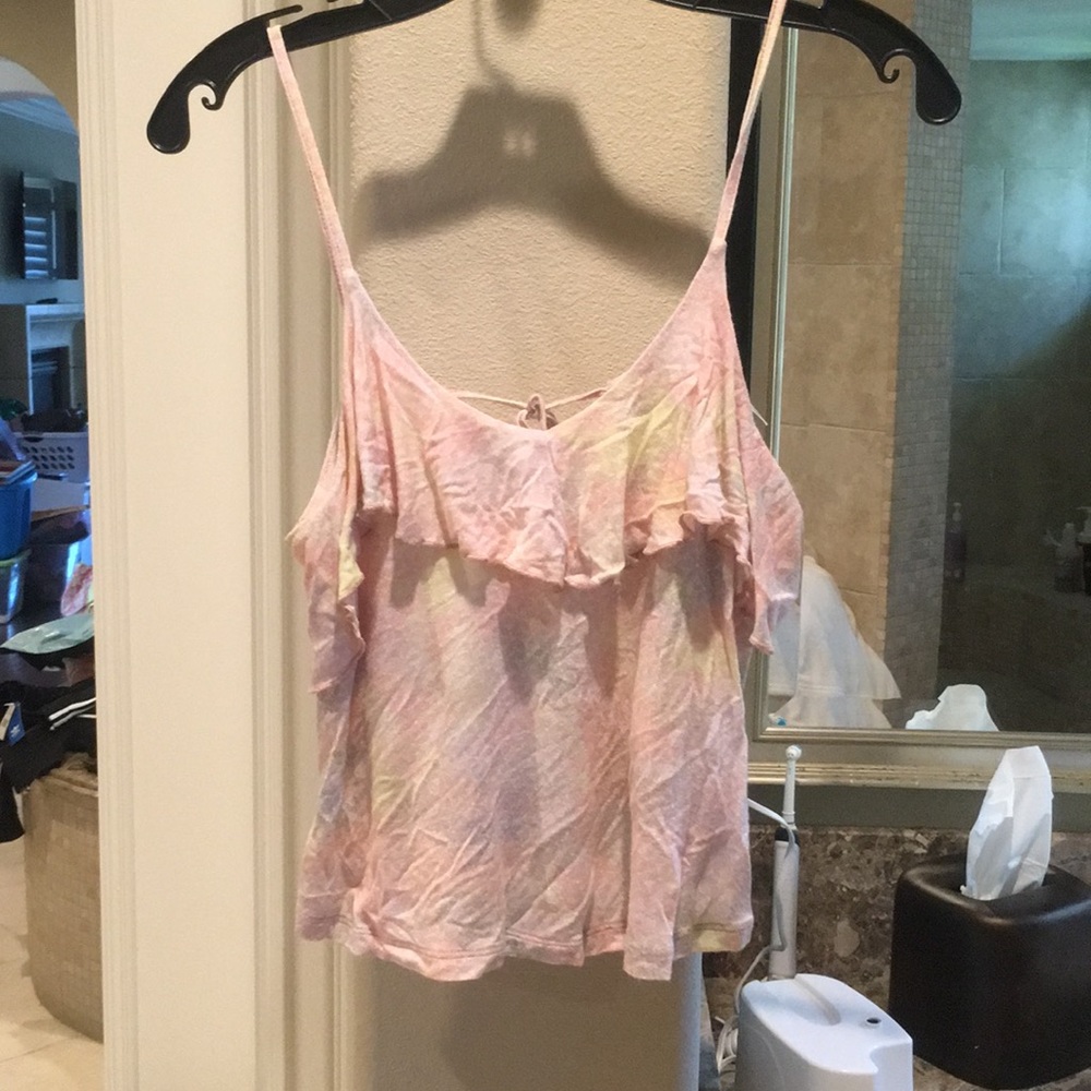 Urban outfitters baby pink crop top tank